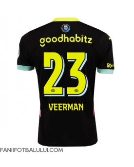 PSV Eindhoven Joey Veerman #23 Tricou Fotbal Replică 2024-25 Barbati Deplasare